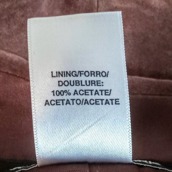 Jones New York Brown Suede Fitted Jacket - Picture 6 of 7